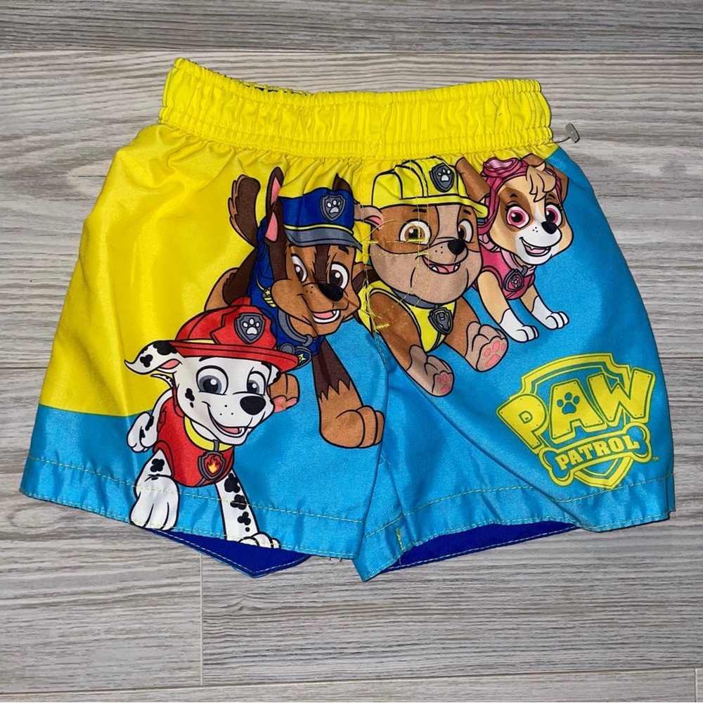 Nickelodeon Paw Patrol Baby Boys Swim Trunks Size 12 Months